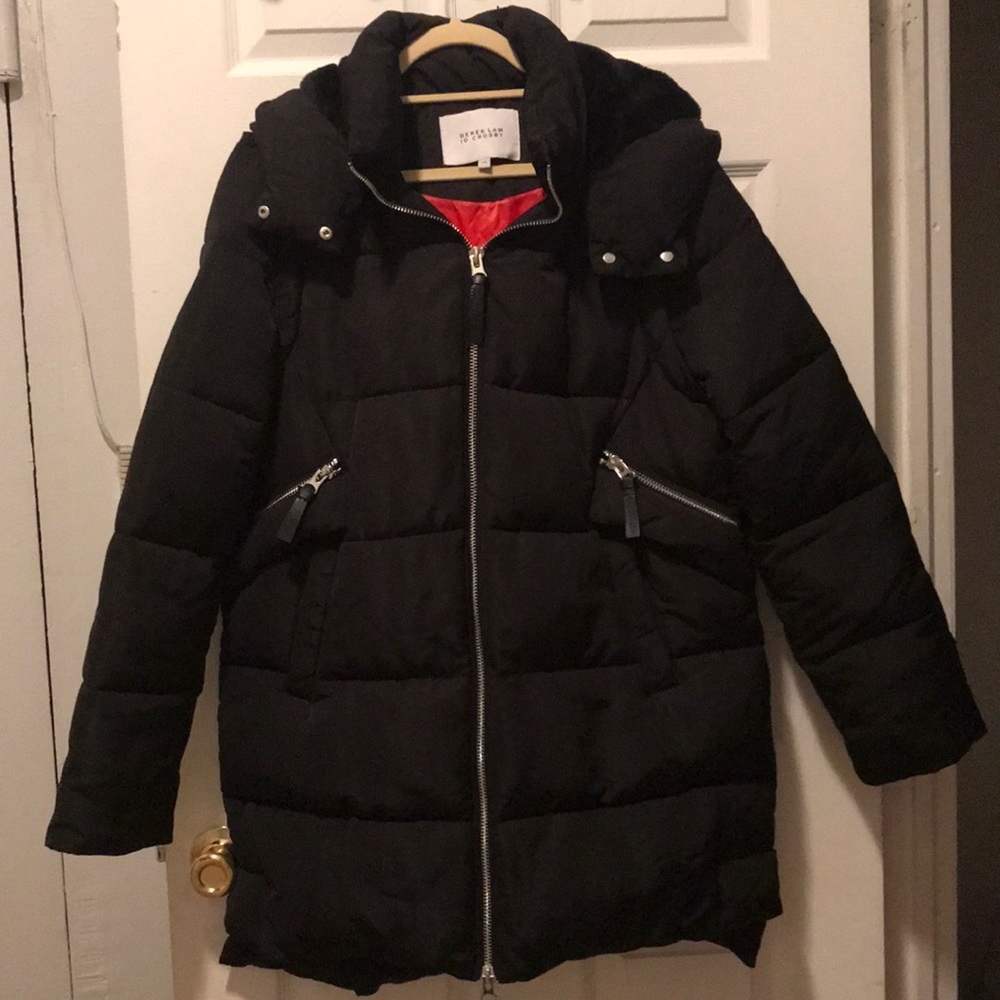 Derek Lam 10 Crosby black winter coat